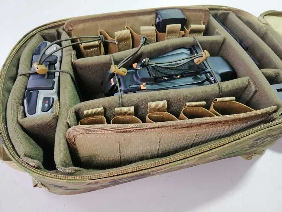 Рюкзак для дрона DJI MAVIC 3. Каркасний. Молле+ органайзер для кабелів