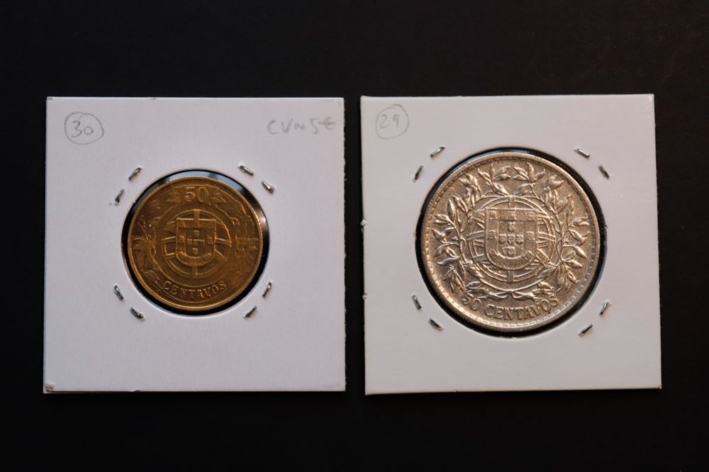 Moedas Portugal - 50 Centavos - Numismática