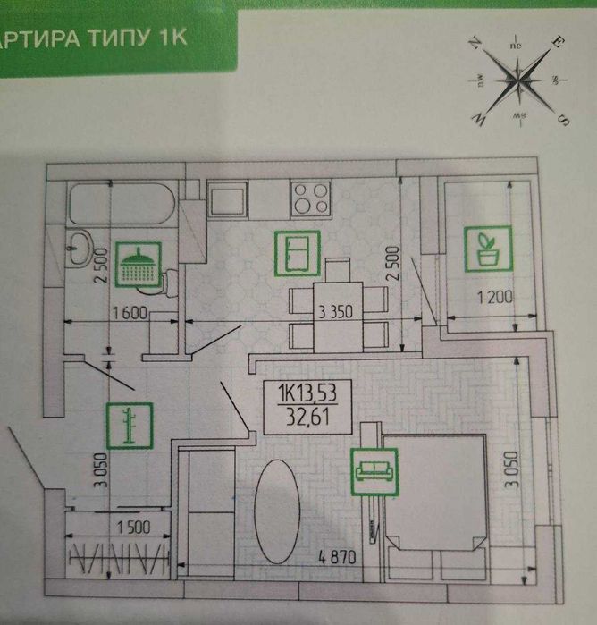 Без комісії. 1-к кв ЖК Східна Брама вул.Світла 3д метро Бориспільська