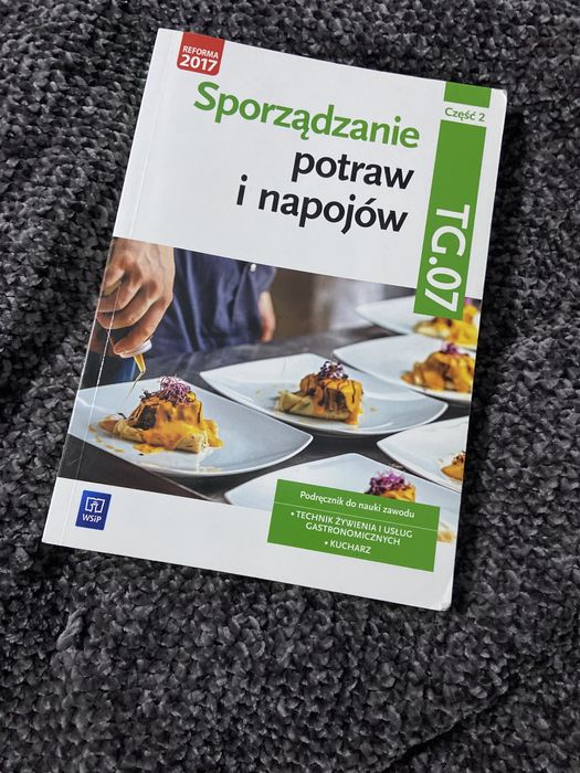 Książka sporządzanie potraw i napojów cześć 2