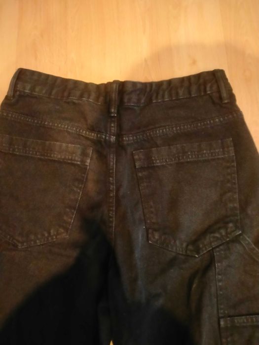 Spodnie jeansowe czarne rozmiar 164