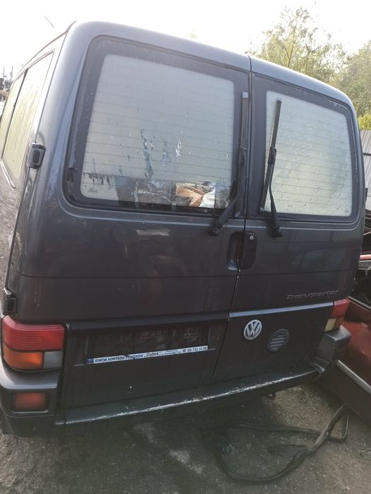 Volkswagen transporter t4 drzwi skrzydła tył oszklone maska zderzak