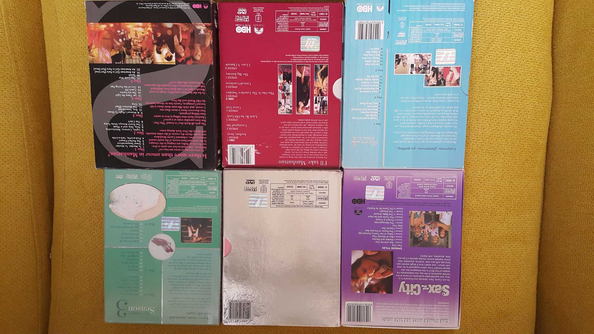 Serial Sex and the City - wszystkie sezony - 6 zestawów płyt DVD