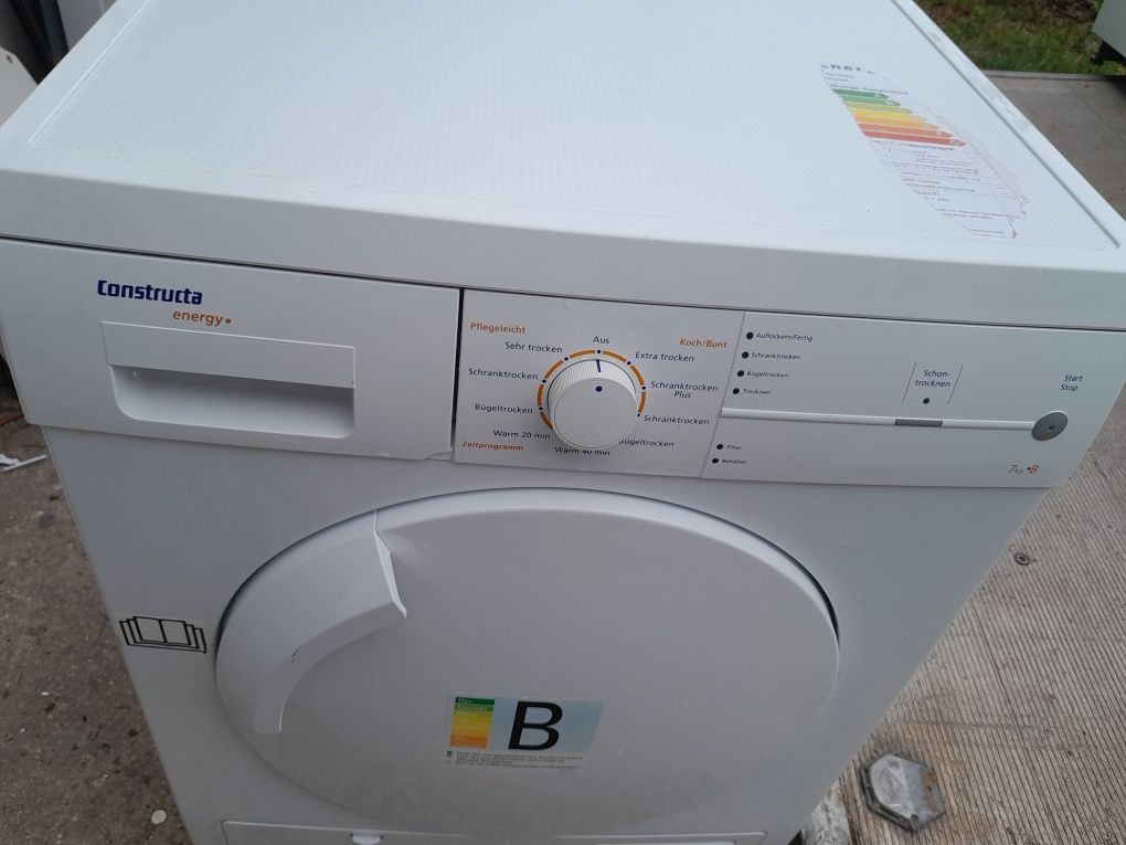 Suszarka CONSTRUCTA 7kg kondesacyina gw. W-wa