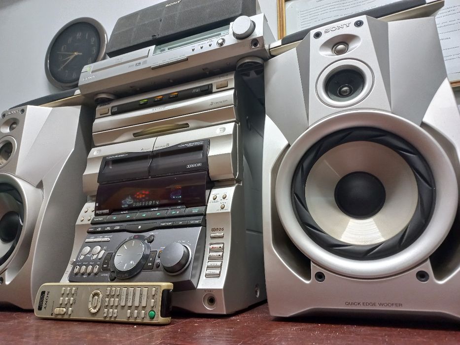 Wieża sony Rx 110Av/dj mix pro/pro logic