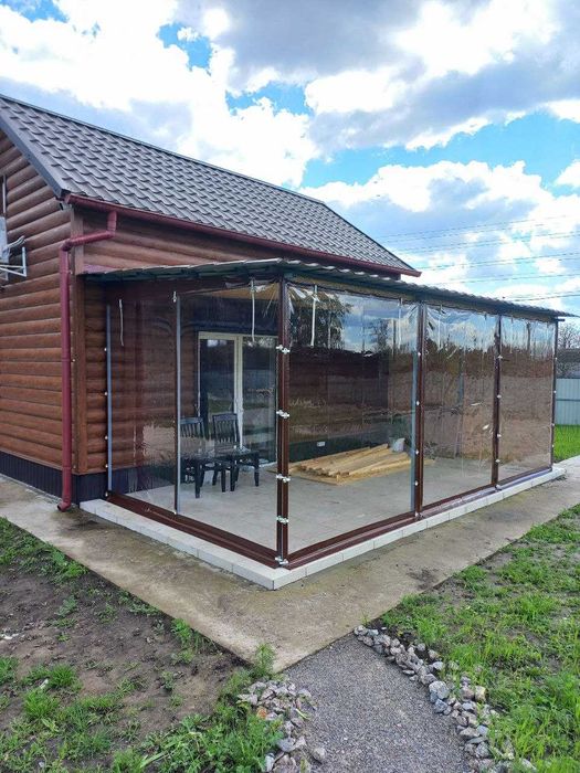 Вікна м'які для тераси/альтанки