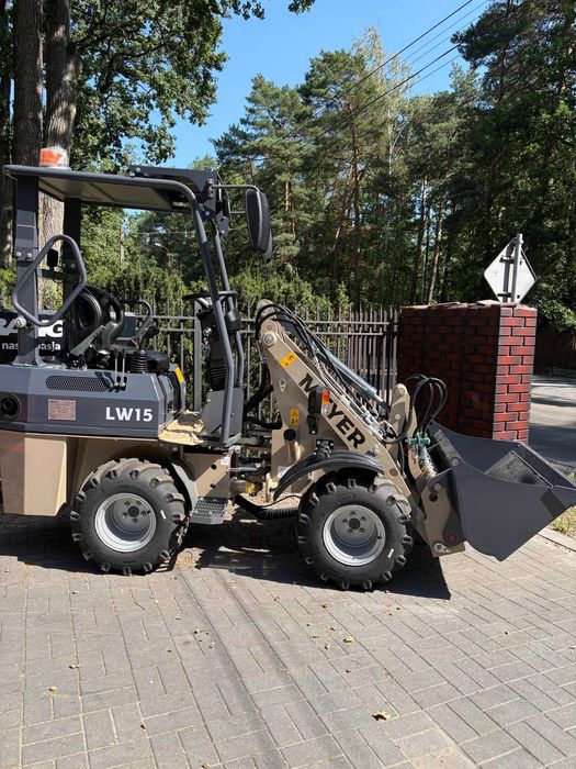 Ładowarka przegubowa MEYER LW15 – Perkins Euro 5, udźwig 600 kg