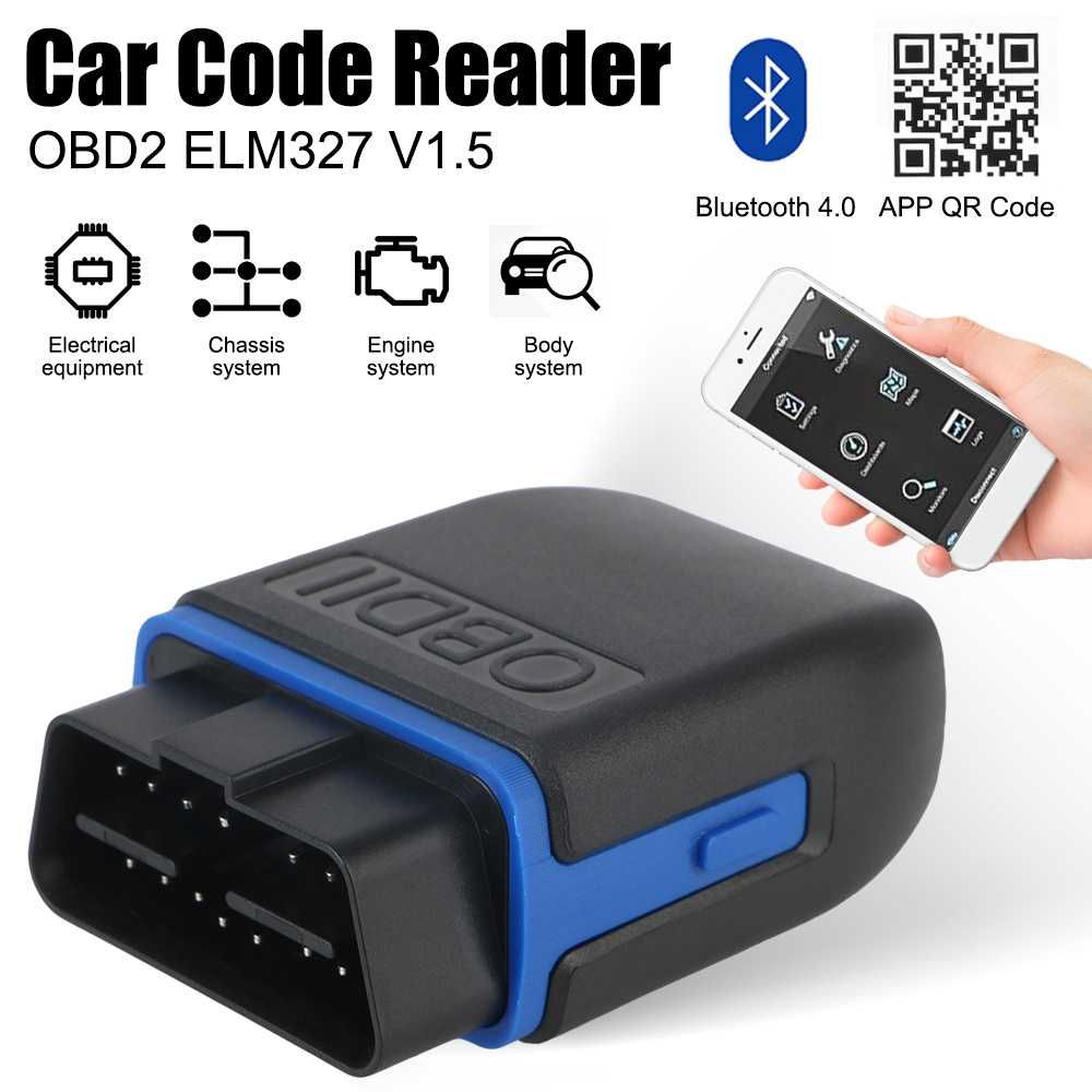 Czytnik kodów Bluetooth 4.0 OBD2 ELM327 V1.5 dla iOS/Android/Windows