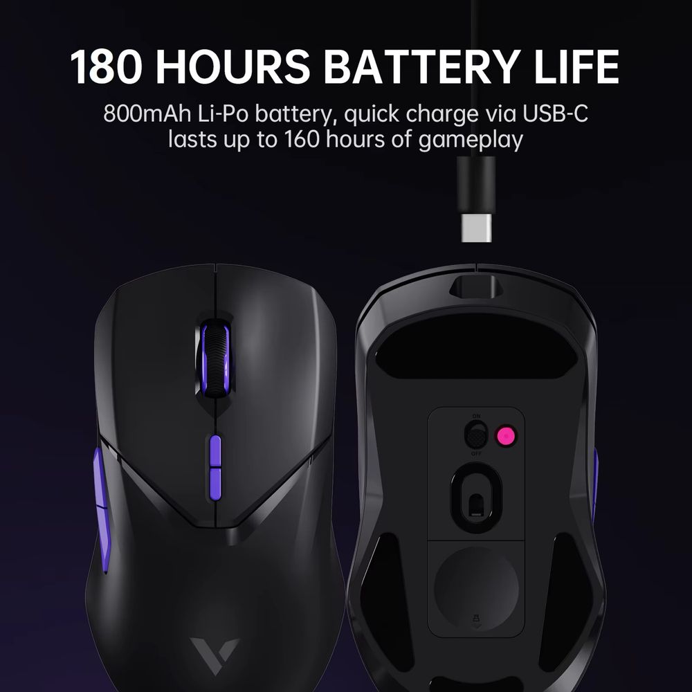 Rapoo VT9Pro / 3398 / 26k dpi / 4k-8k