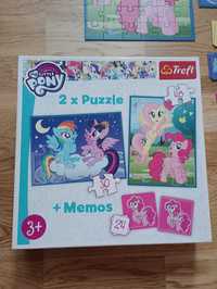 Puzzle + memos my little pony