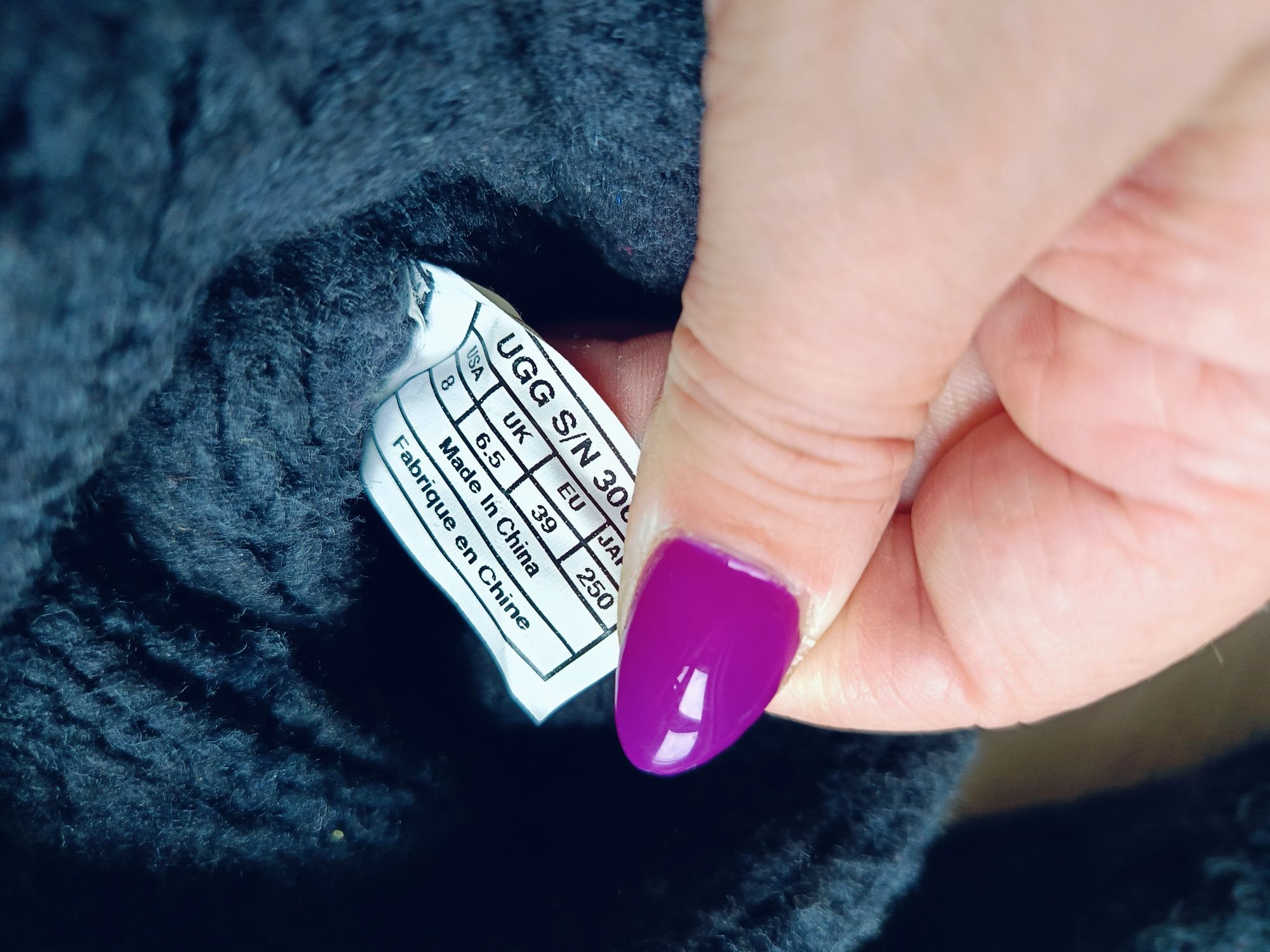Śniegowce UGG cardy czarne 39