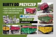 Komplet burt do przyczepy Autosan  D50 - PRODUCENT