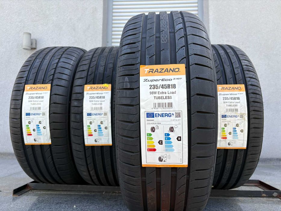 x4 letnie 235/45R18 Trazano ZuperEco 98W XL C,B,72db Prosto z fabryki