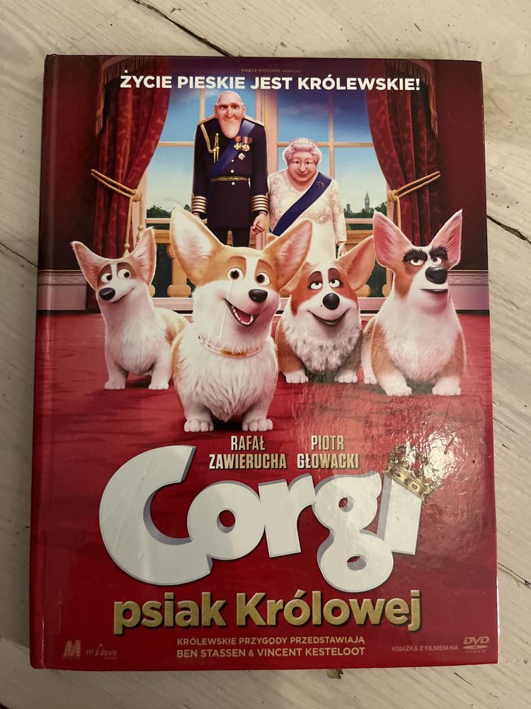 Corgi psiak Królowej film DVD