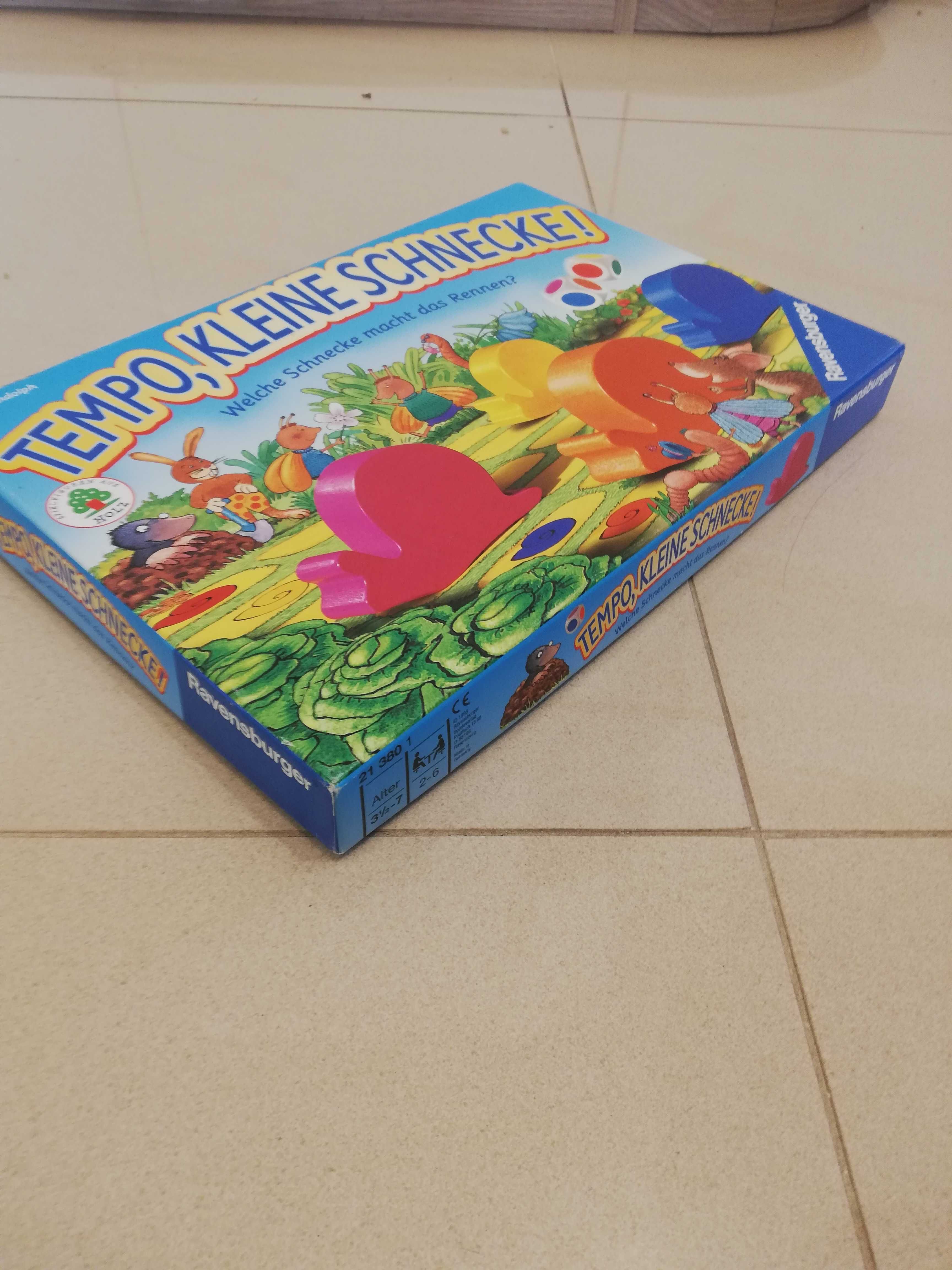 Gra planszowa Ravensburger  Tempo  Kleine Schnecke Ślimaki 3,5+