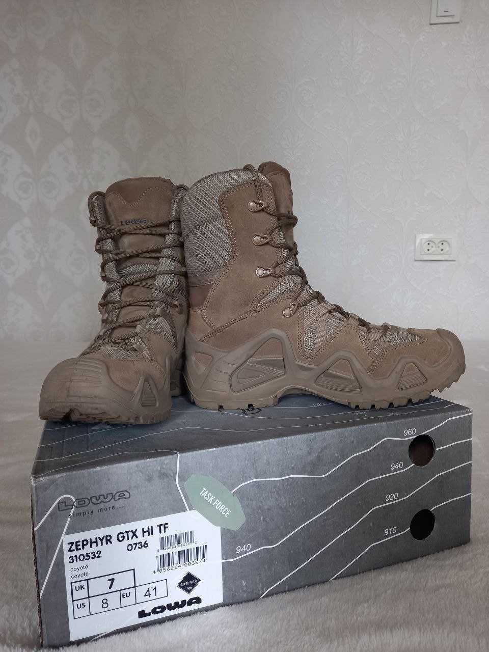 Тактические ботинки Zephyr GTX Hi TF Lowa