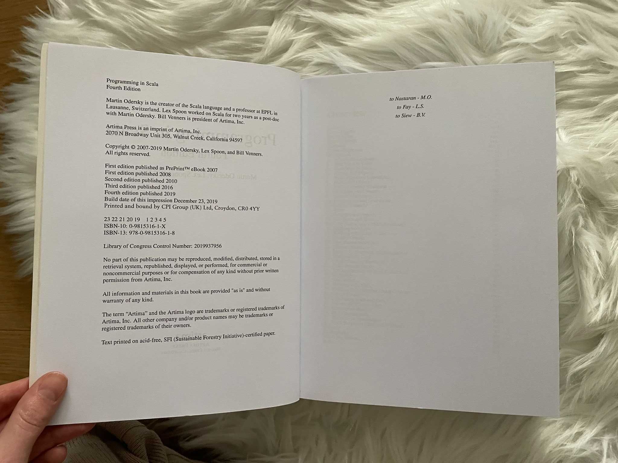 Programming in Scala Fourth Edition - Odersky, Spoon, Venners