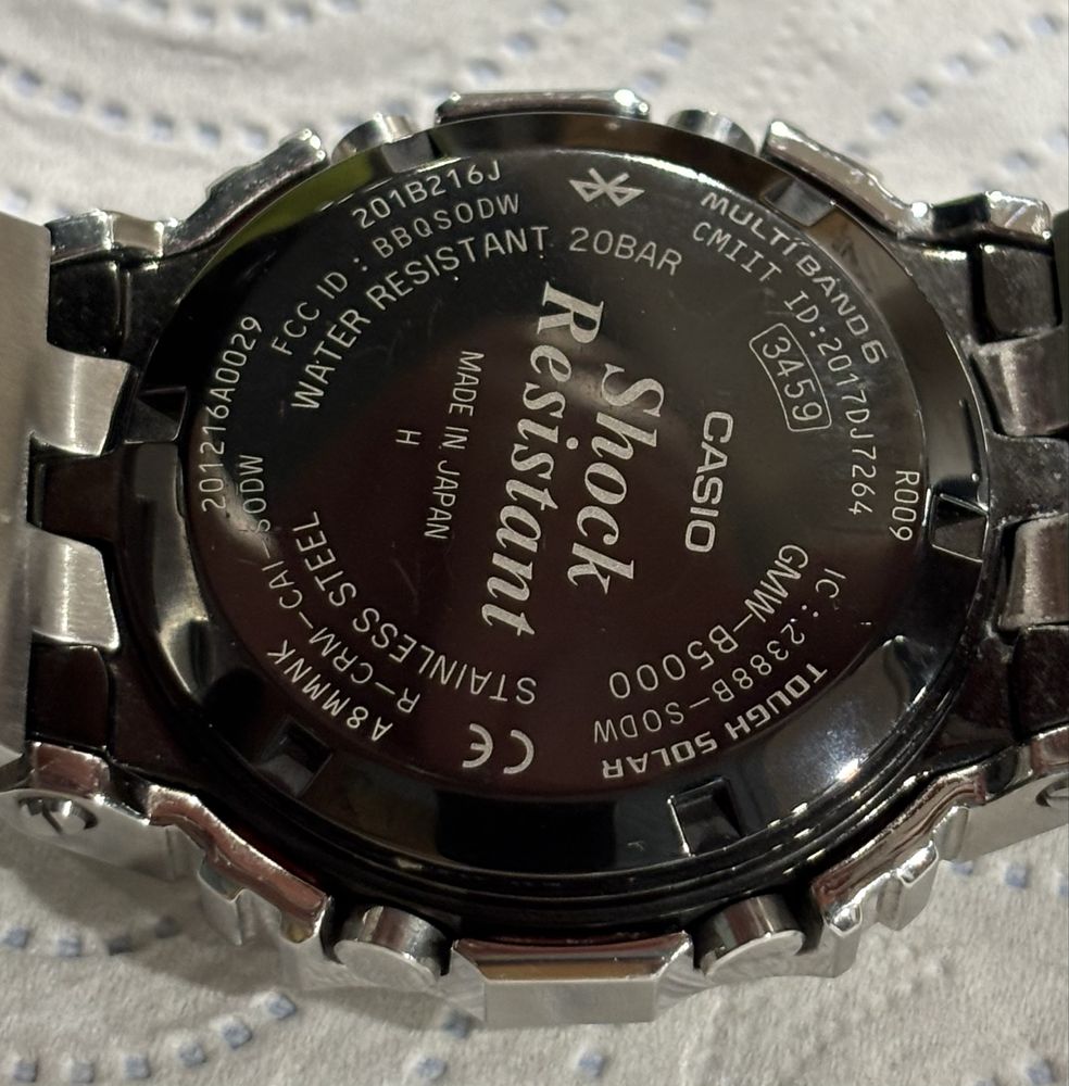 Casio G Shock  GMW B5000-1ER