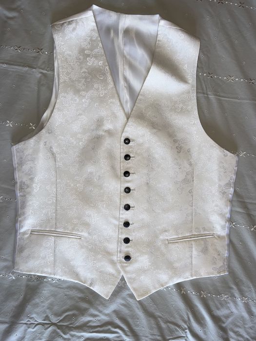 Fato casamento, noivo, Fraque Enzo Romano e camisa Arax Gazzo