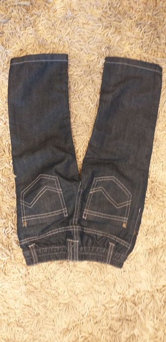 Spodnie jeansowe, chłopięce, Lidl, dzinsowe, czarne, w rozmiarze 86