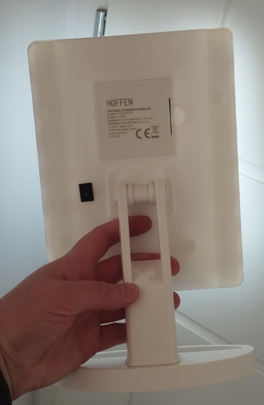Lusterko podświetlane LED do makijażu lustro regulowane toaletka 79zł