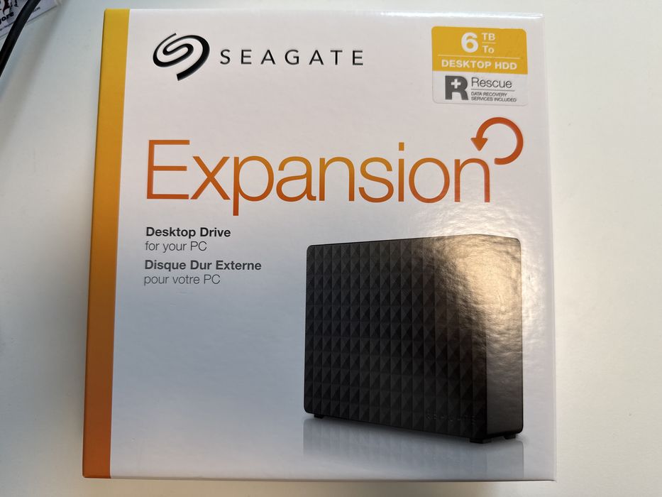 Dysk zewnętrzny SEAGATE Expansion 6TB HDD