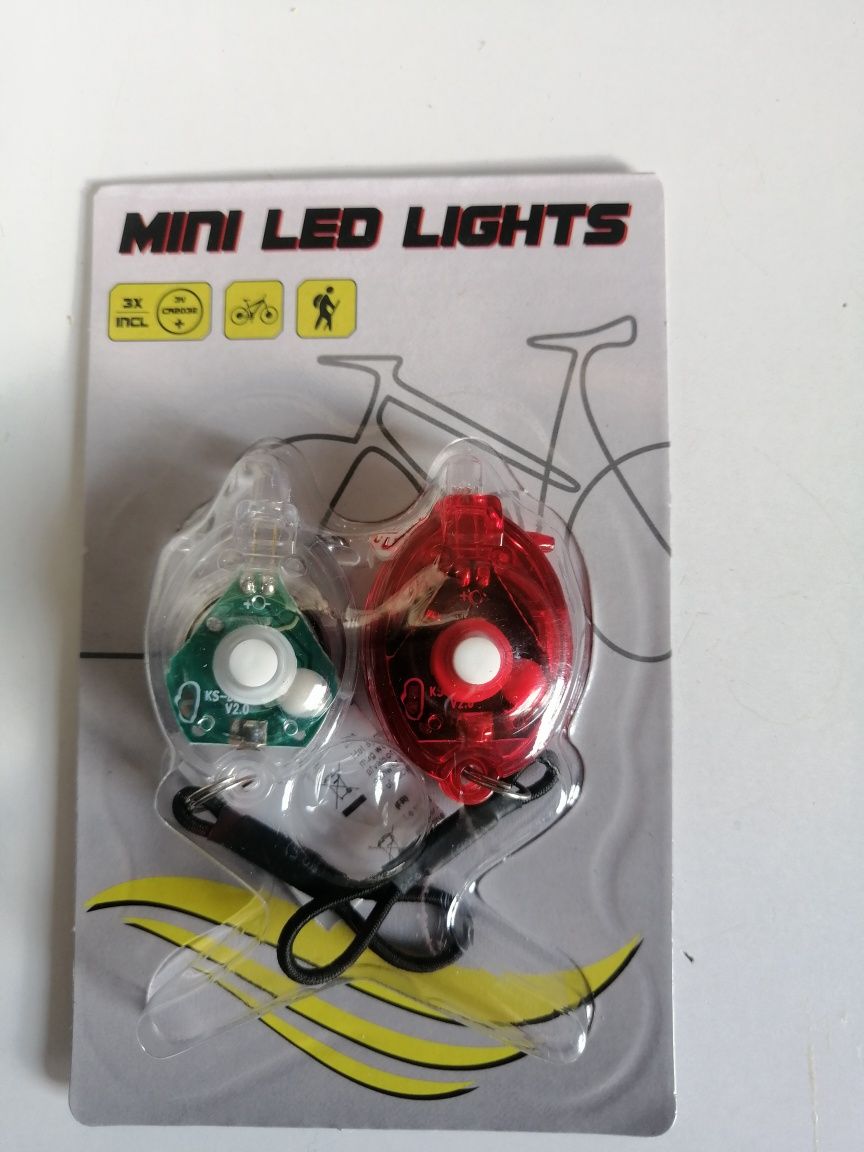 Światełka rowerowe mini led *