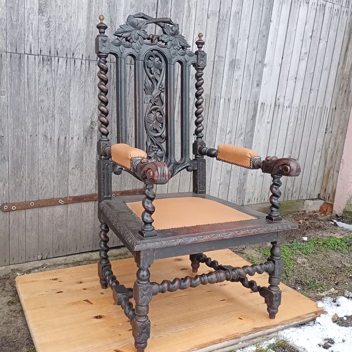 Stylowy fotel krzesło antyk