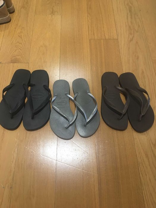 Chinelas HAWAIANAS Originais - 3 PARES - 15 EUROS / 1 PAR 10 EUROS