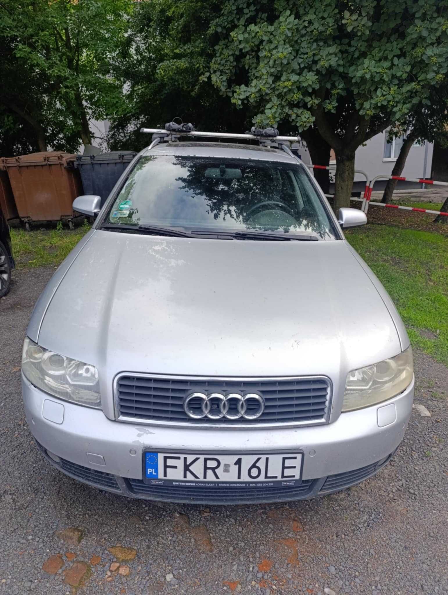 Audi A4b6 uszkodzona