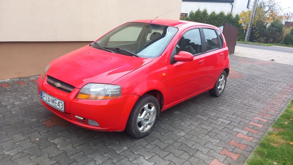 Tanio Chevrolet Kalos rok 2005,silnik 1.4 benzyna, cena 3200 zł