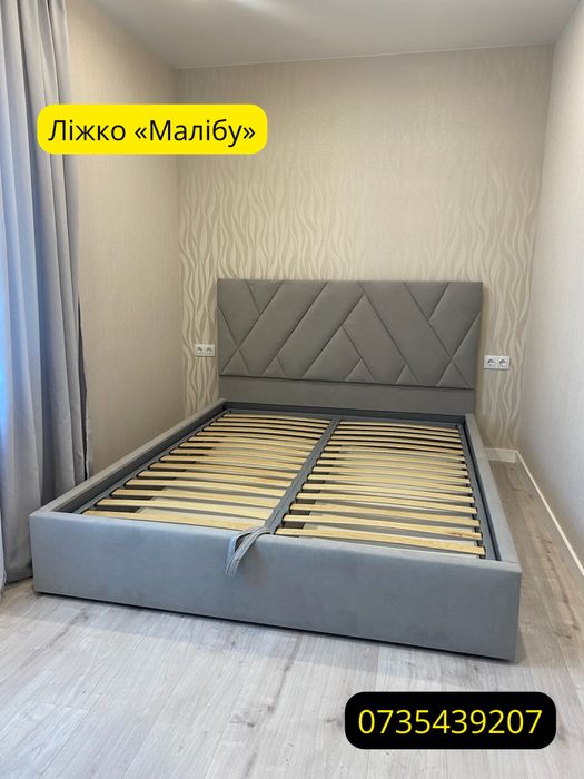 Ліжко двуспальне з підйомним механізмом у наявності