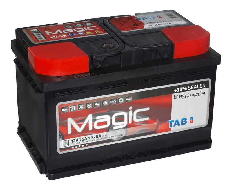 Akumulator TAB MAGIC 12 V 75 Ah 720 A (EN) Topla Top Energy