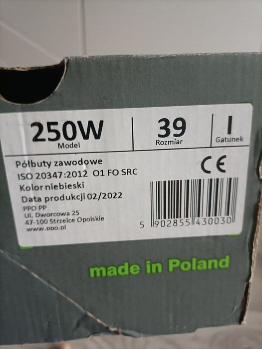 Półbuty zawodowe