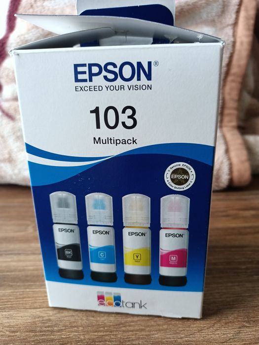 Tusze Epson ecotank 103 zestaw