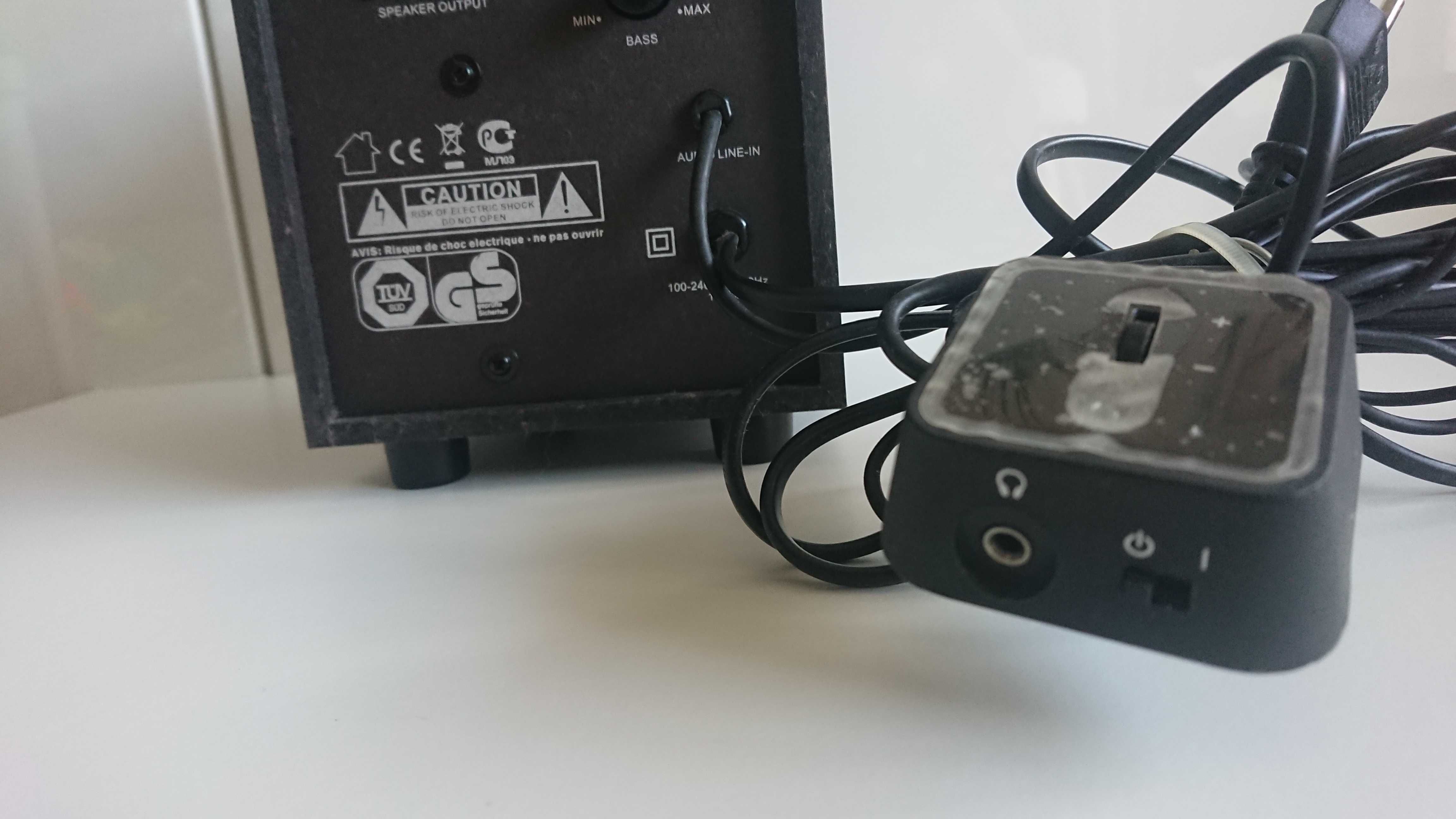 Colunas Logitech LS21 2.1