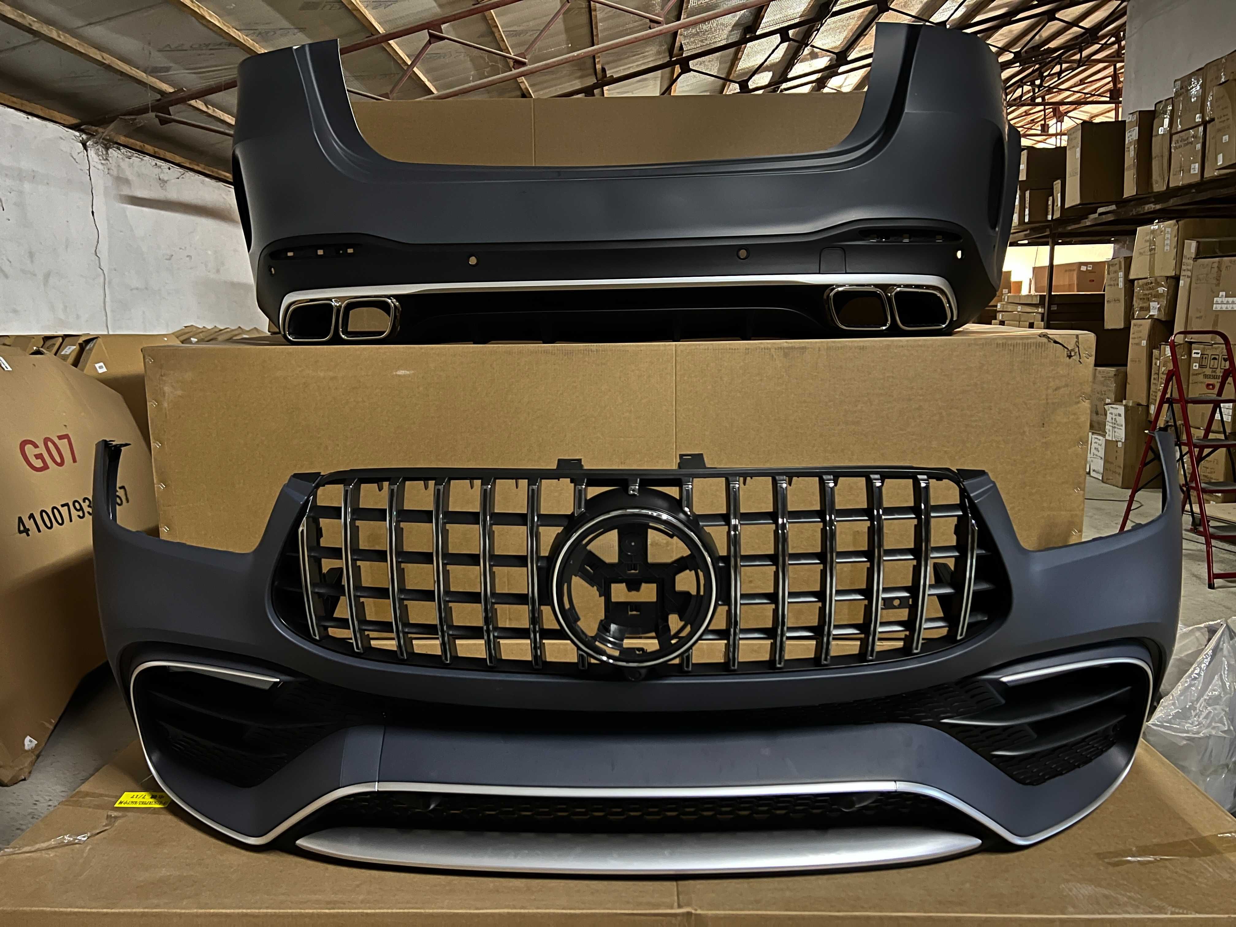 обвес mercedes gle w167 стиль gle63 amg GLE 63 AMG Бампер мерседес гле