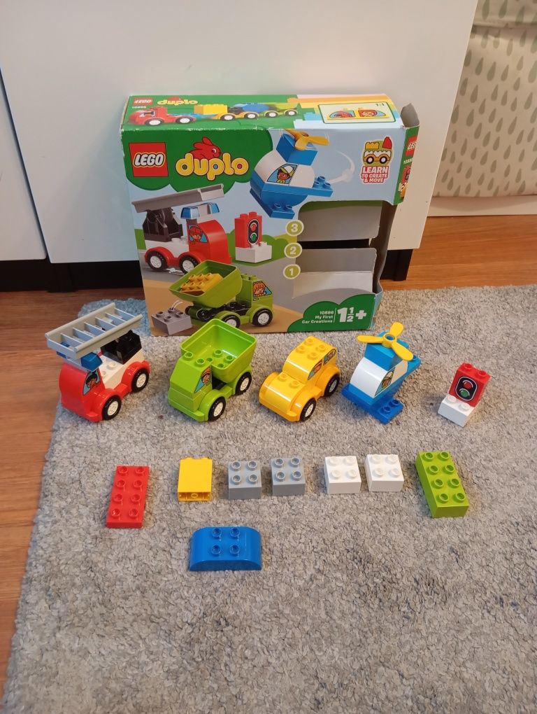 Zestaw LEGO Duplo pierwsze pojazdy