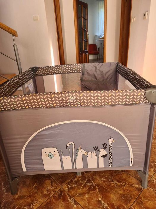 Kojec / łóżeczko 100 x 100 cm LIONELO