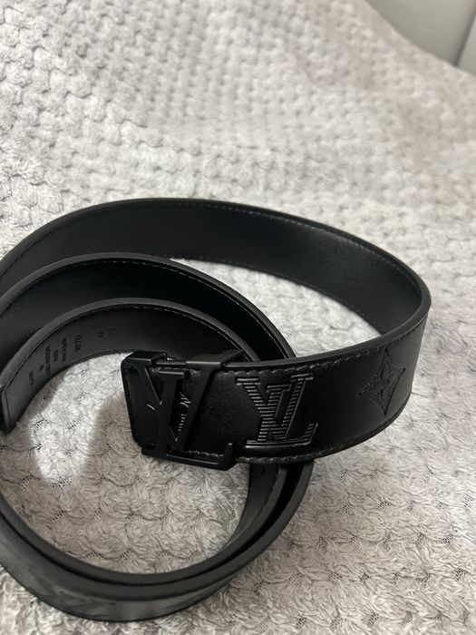 pasek czarny Louis Vuitton