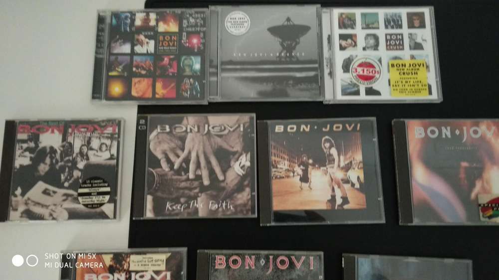 Coleção cds BonJovi