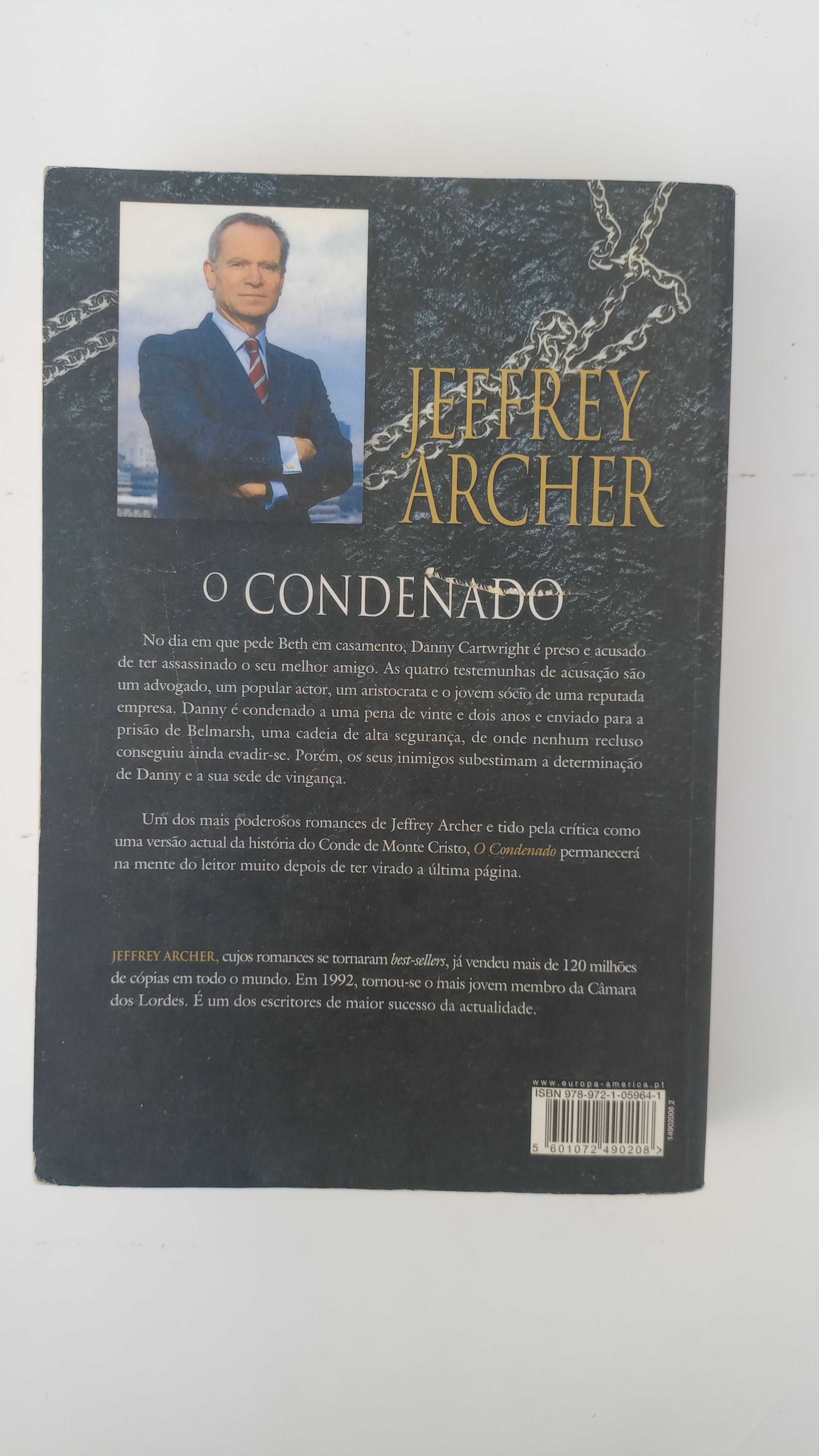 O Condenado de Jeffrey Archer