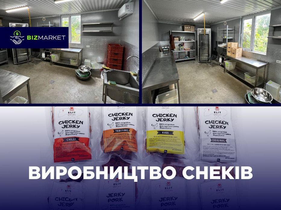 Прибутковий діючий бізнес • Виробництво напоїв та снеків • м. Рівне