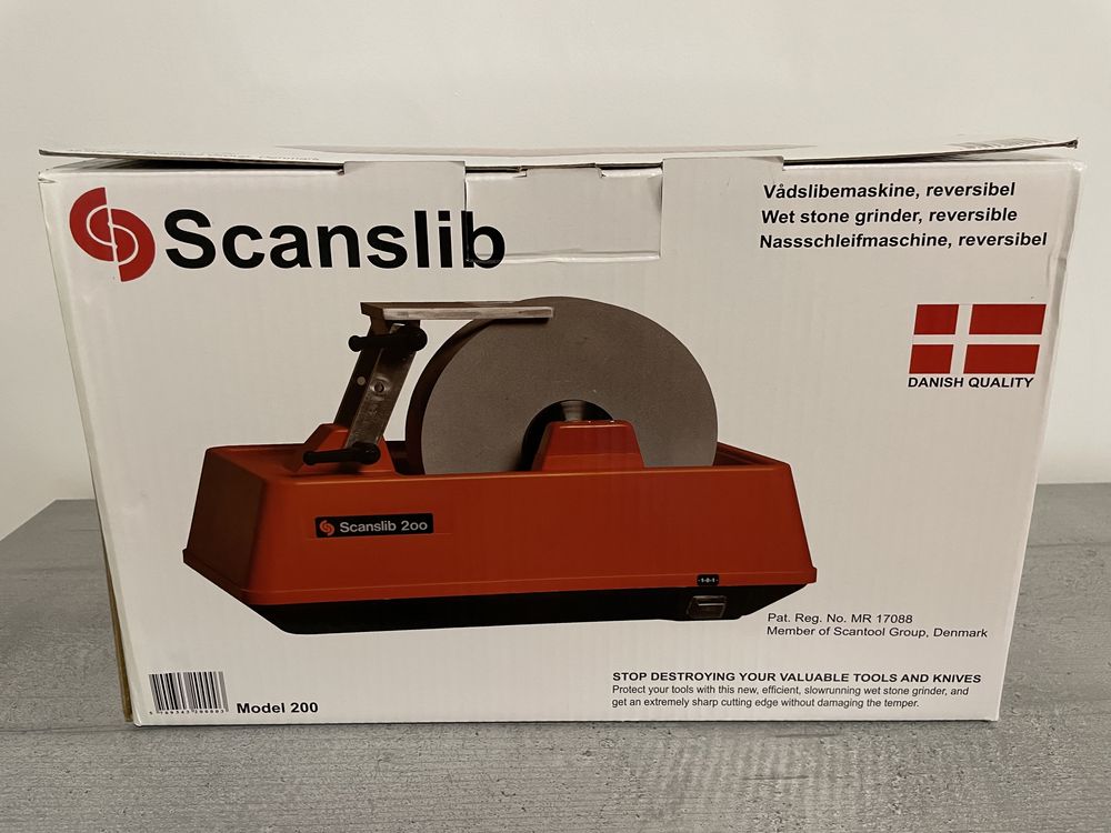 Szlifierka Scangrind - ostrzałka na mokro do noży, nożyczek, dłut
