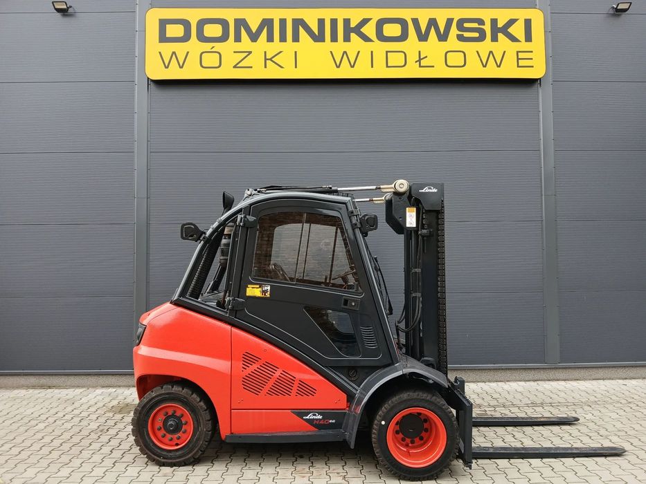 Linde H40D-02  wózek widłowy 2014R. DIESE duplex kabina pełna WYNAJEM SPRZEDAŻ SERWIS