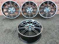 8j ET37 9j ET39 oryginał felgi 19 BMW 5x120 M pakiet Styling 225 E46 E90 X1 E84 GT Z3 Z4 F30 F32 F10 F34 E60 xDrive E87 E81 F20 F22