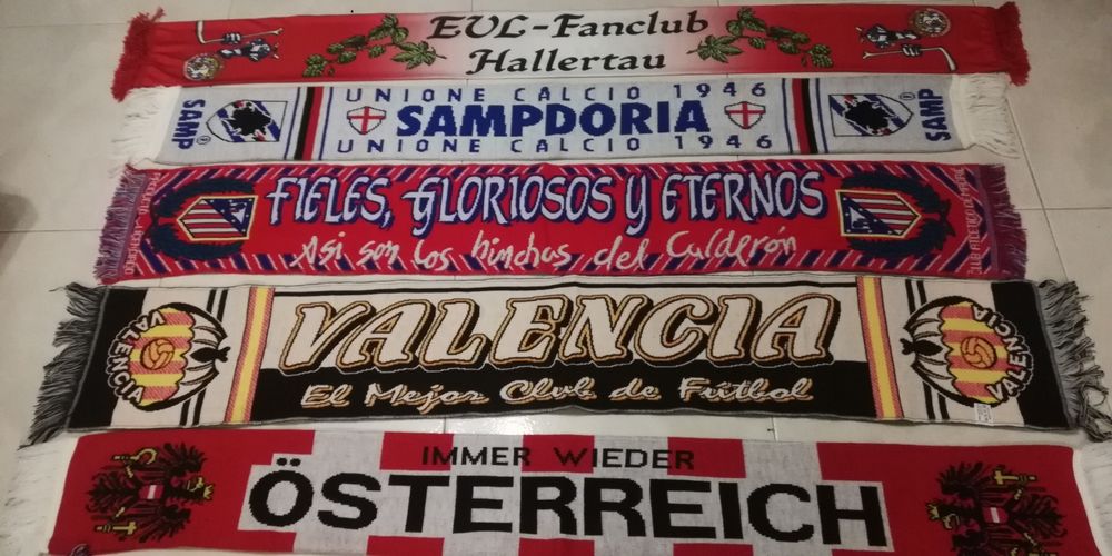 11 Cachecois de barios clubes