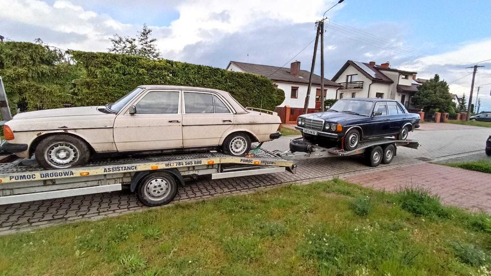 Mercedes w123 automat,zabytek, 1977 rok, 3 sztuki, klasyki