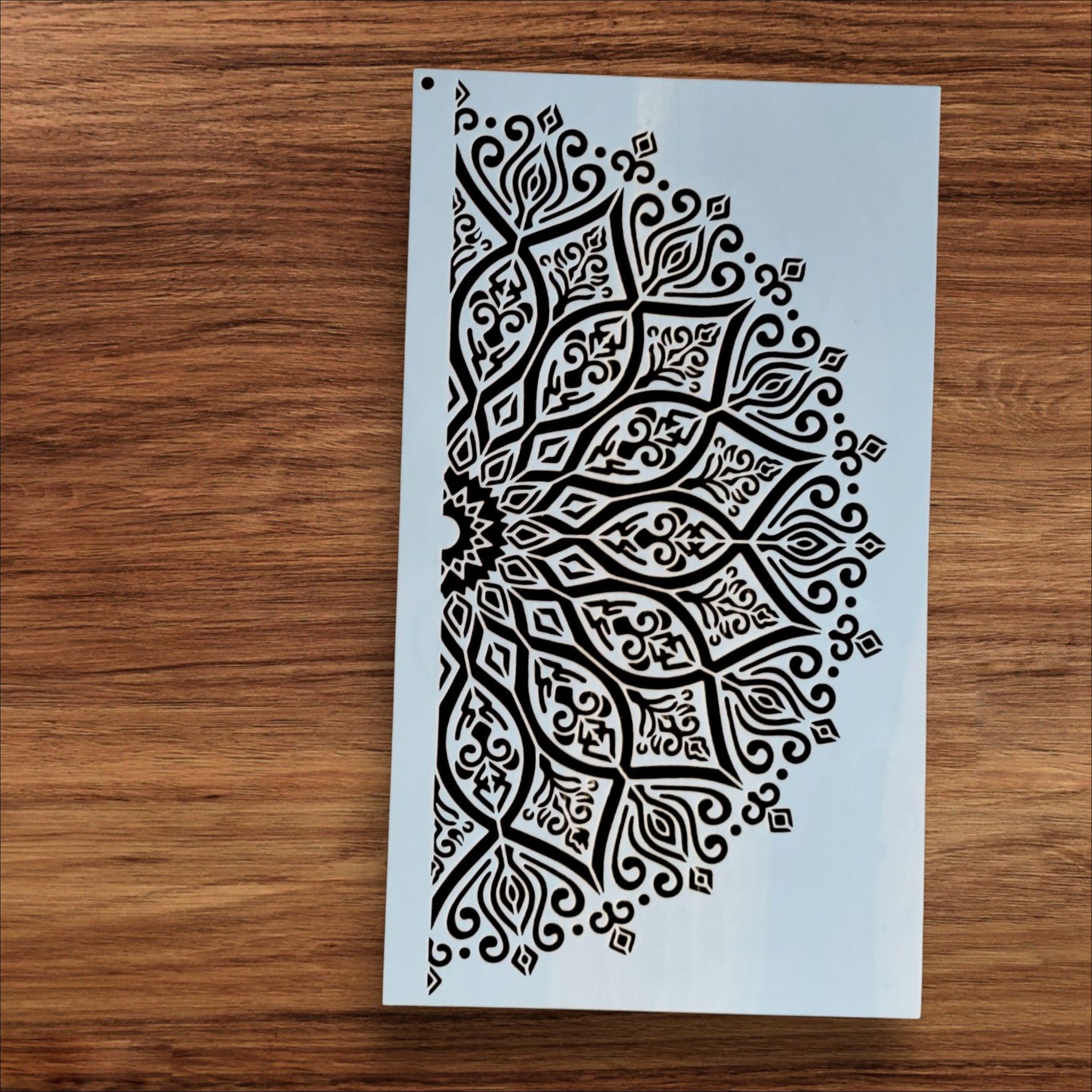 Szablon Mandala (wzór 40x70cm szablon 20x35cm ) malarski, DIY - Nowy