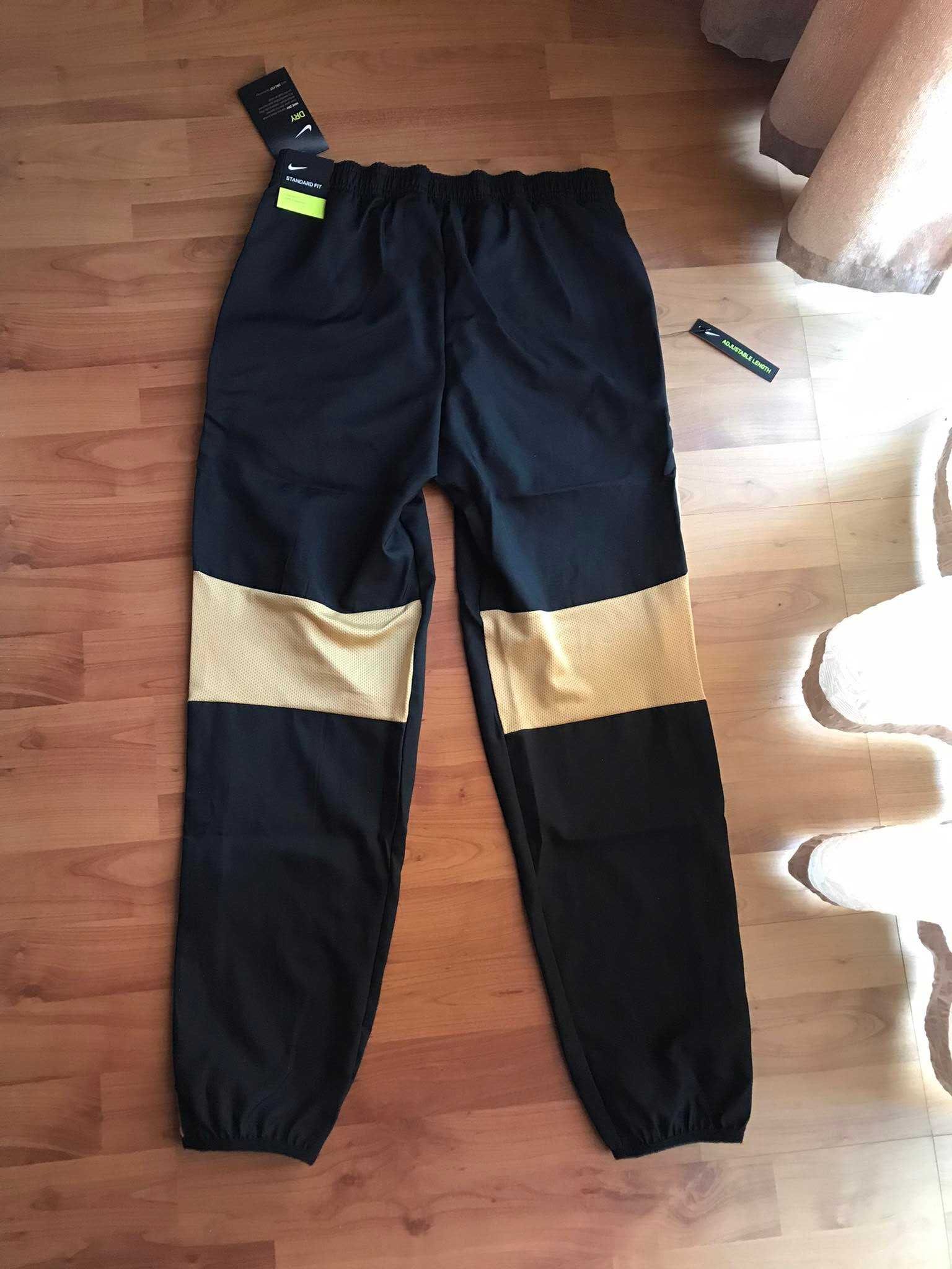 Calças Nike dry homem tamanho S futebol pretas novas